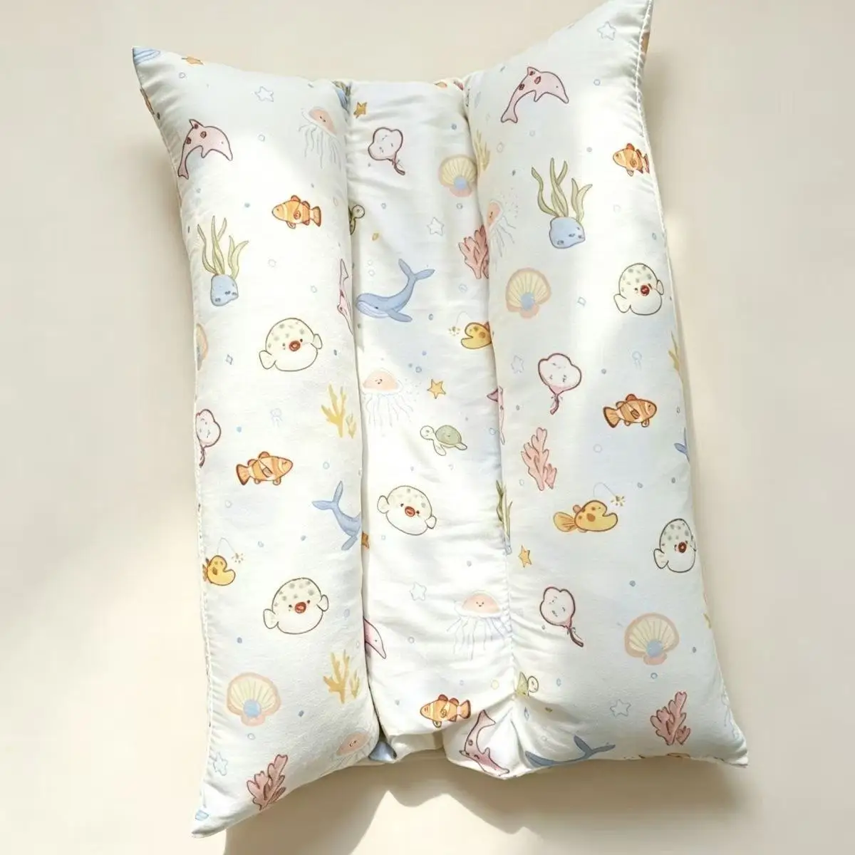 Split‑Design Cotton Pet Mat, Anti‑Slip Support Pillow Pet Bed, Soft Sleeping Cushion for Rabbit Guinea Pig Small Animals, All‑Se