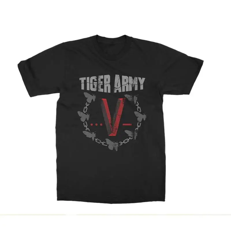 Tiger Army Rock Black Tour Band T Shirt