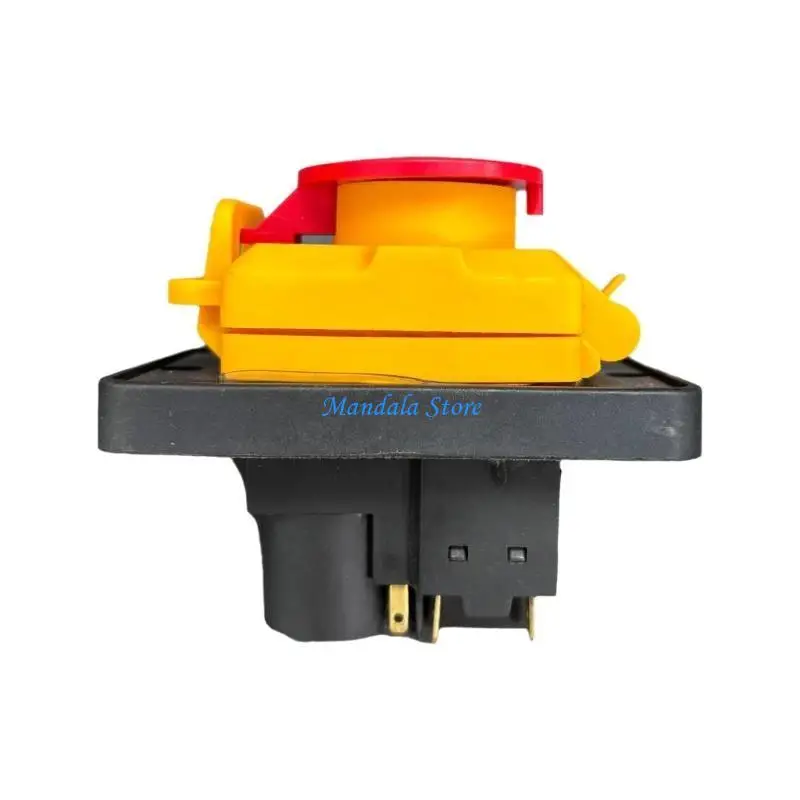 U2JC Urządzenia elektryczne Przełączniki zasilania KJD18 7-pinowy przycisk elektromagnetyczny Przełączniki przyciskowe PCV do