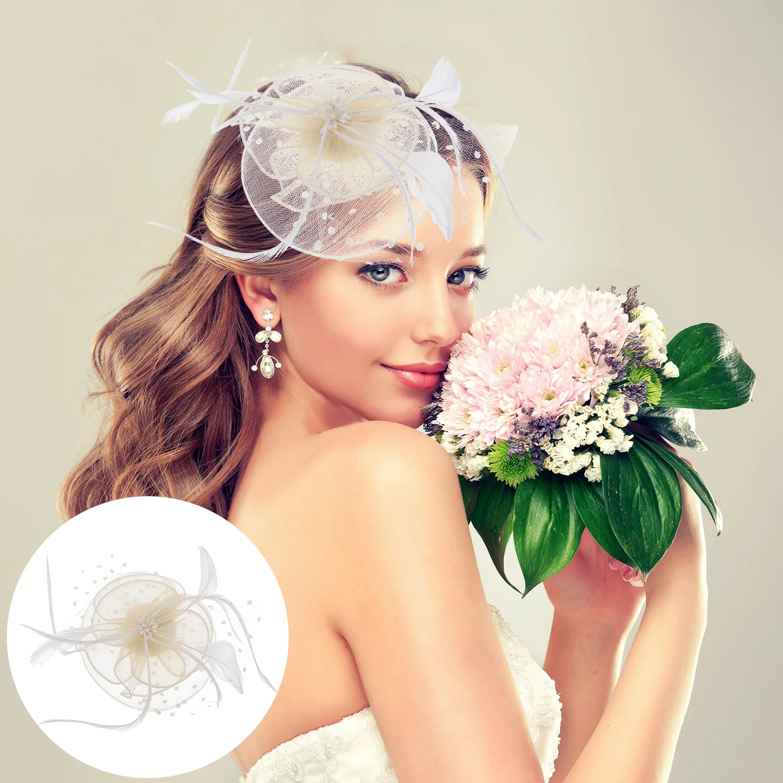 

Сетчатая заколка для волос, элегантные аксессуары для волос для выпускного вечера для женщин, шляпы-чародеи, свадебная вечеринка, чайные шляпы, декор