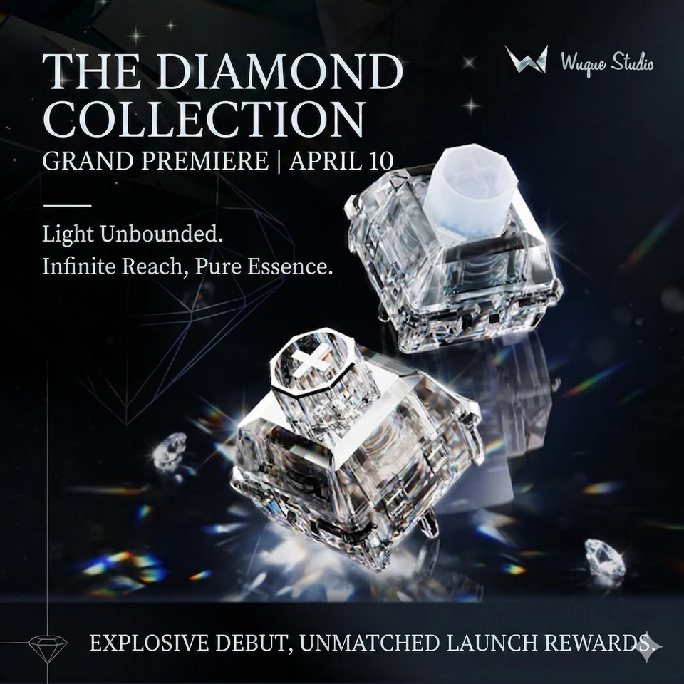 WS Wuque Studio Babao Diamond Series Magnetic Switch Cullinan