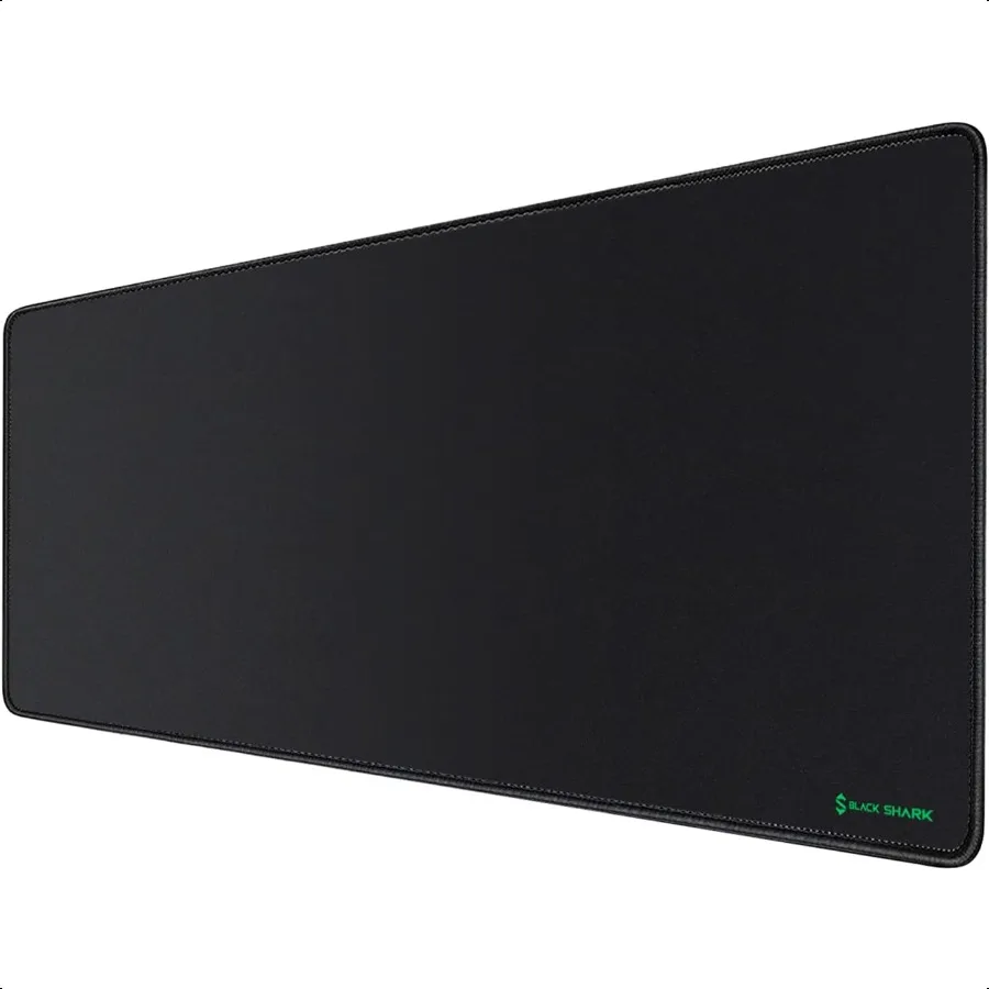 

Черный игровой коврик для мыши, настольный коврик 31,5 x 11,8 x 0,15, коврик для мыши с покрытием из erfine Fiber, гладкая нескользящая резиновая основа, офисный декор