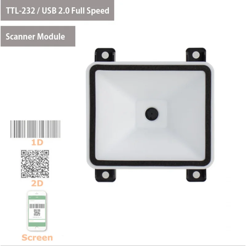 

OEM USB 1D 2D автоматический повышенный сканер штрих-кода модуль считывания QR штрих-кода для торгового автомата