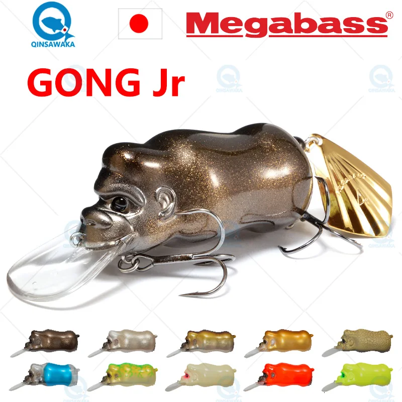 JAPAN Megabass  GONG Jr.Floating Fishing Lure  MINNOW Bass Lure Jerkbait Saltwater Sea Tackle