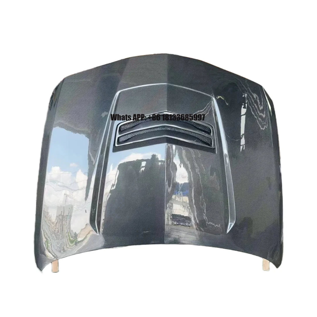 

Карбоновый капот для Cadillac CT6, крышка двигателя, детали кузова, автоаксессуары