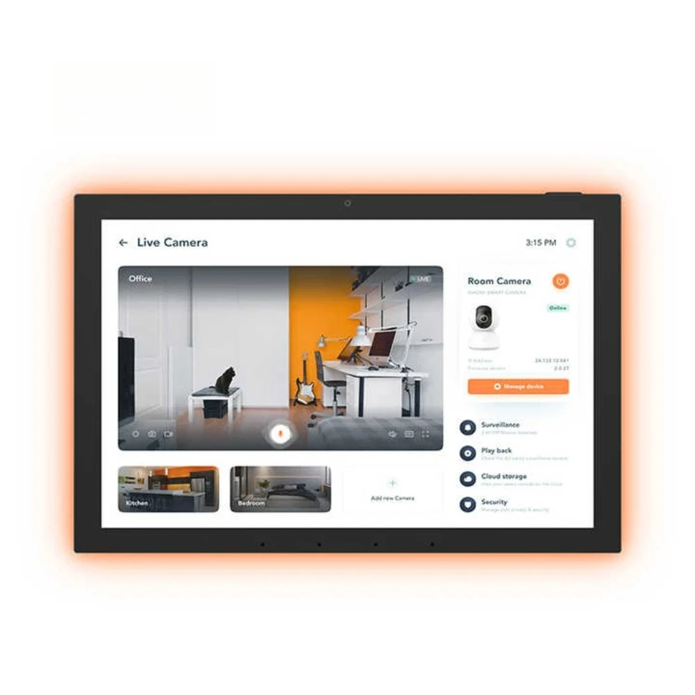 2025 الوافدين الجدد RK3566 واجهات متعددة 10 بوصة جدار تصاعد محور المنزل الذكي صوت عن بعد #2