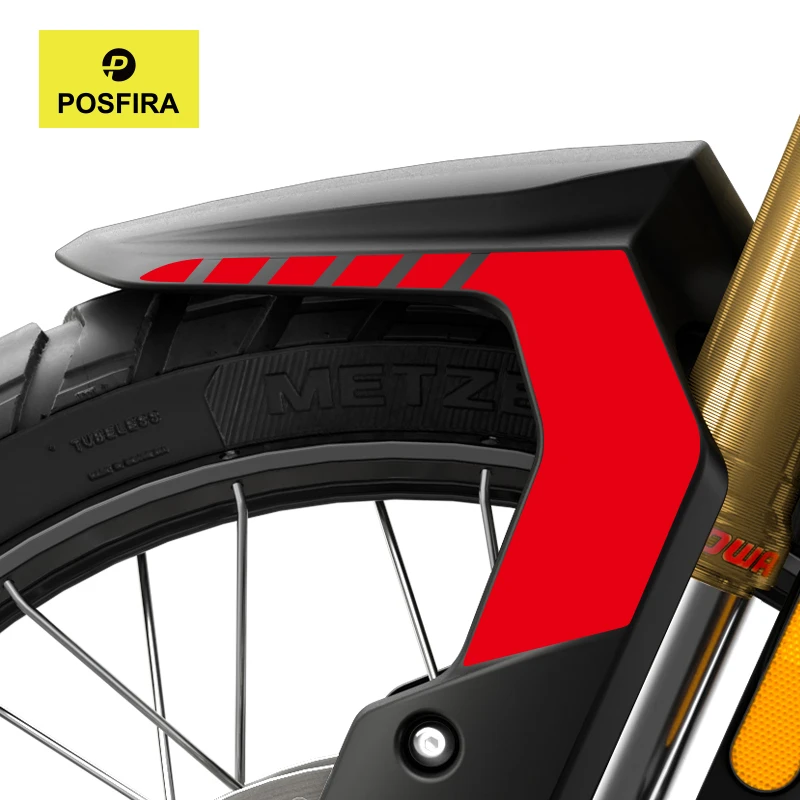 

Наклейки-декали POSFIRA из винила на переднее крыло мотоцикла для Triumph Tiger 1200 Rally Pro/Explorer 2022-2025, аксессуары для брызговиков