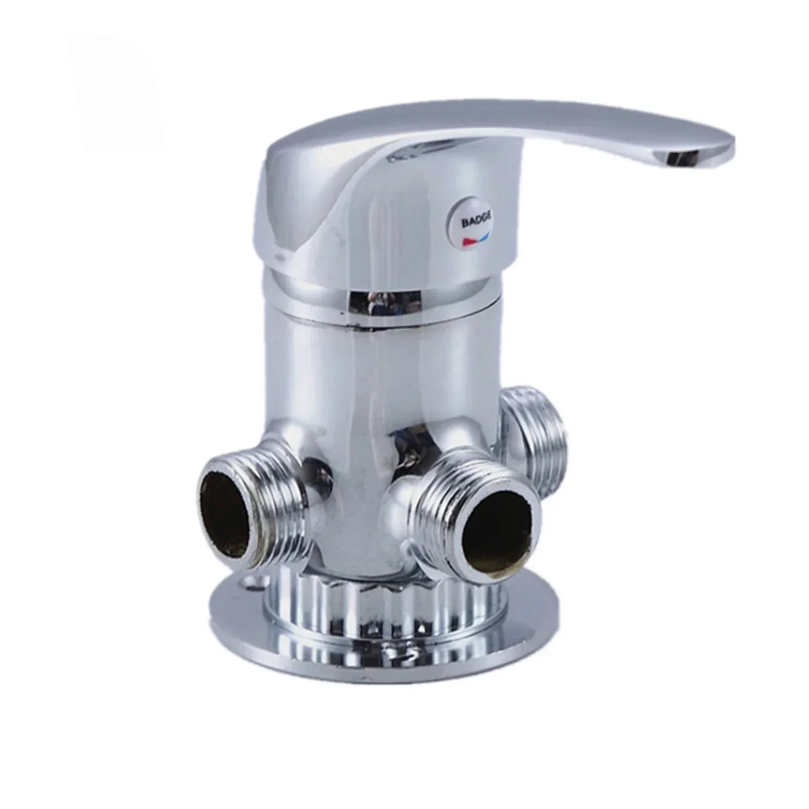 

Brand New Mixer Angle Valve Angle Valve Silver Color 3 Way Accessories G1/2in Interface For Toilet Bidet Bathroom