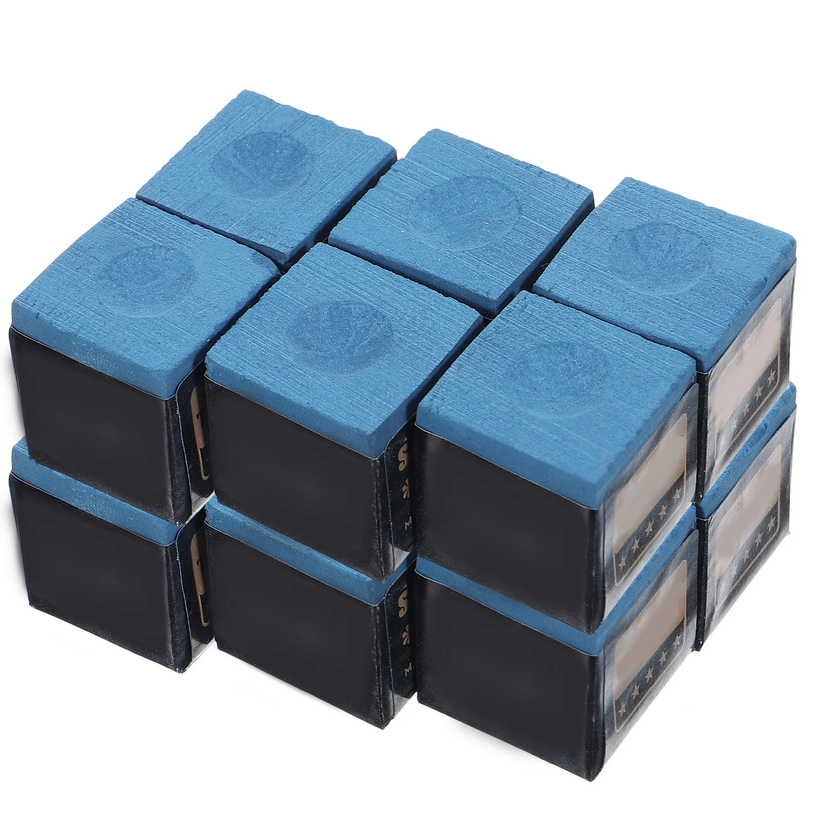 

24Pcs Pool Cue Chalk Billiard Cue Chalk Cubes for Bar Better Hit Rate Table Accessories Blue Pool Table Accessories