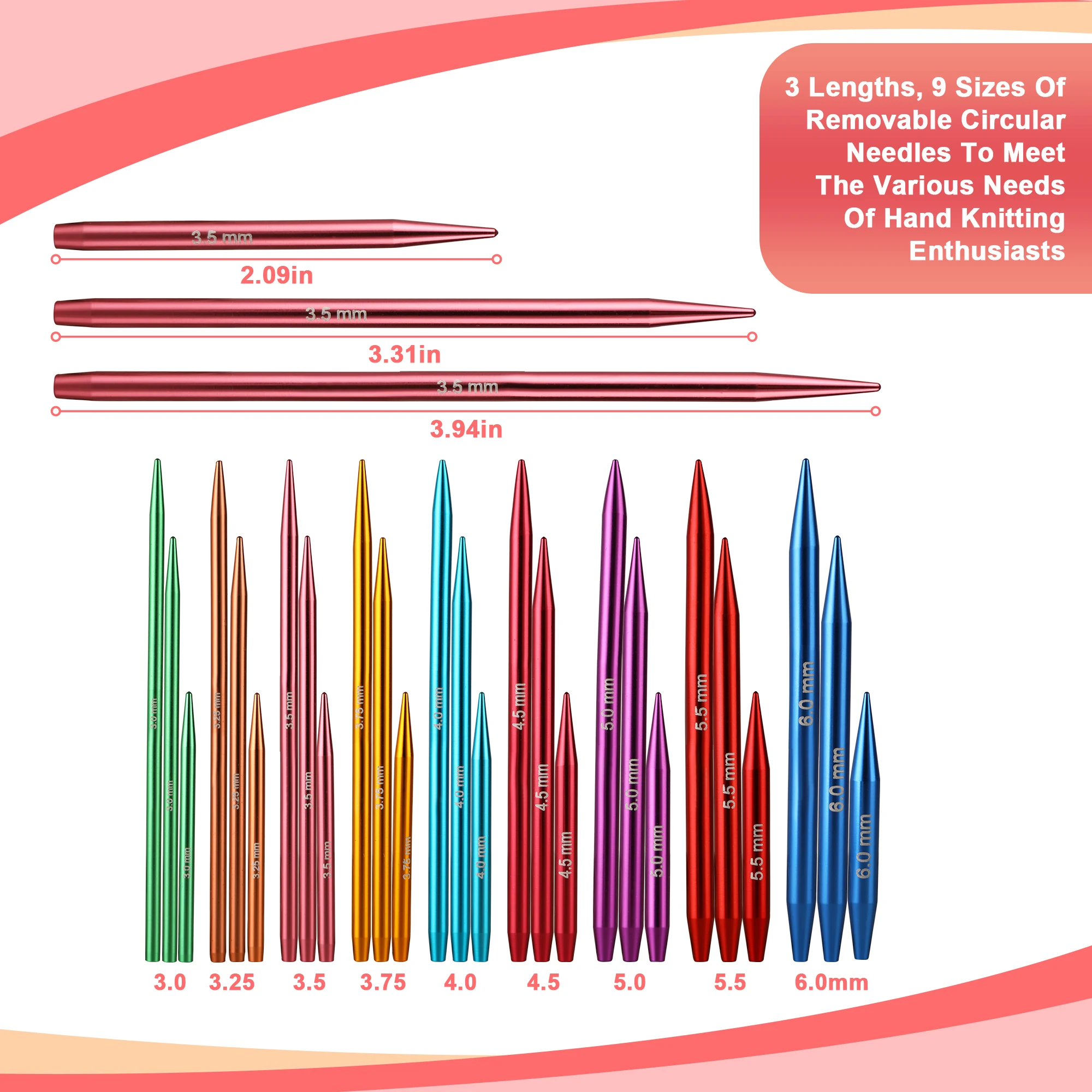 Рисунок 4 - Набор красочных круговых спиц из