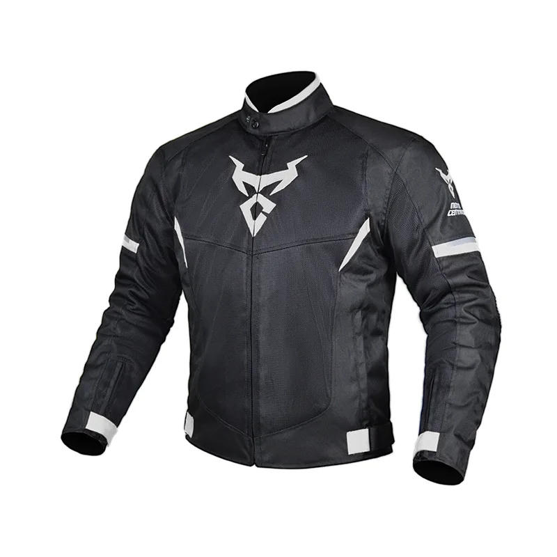 Motorcycle Jacket Summer Motorcycle Jackets Window Type Breathable Moto Clothes Wear Resistant Racing Clothes Anti-fall