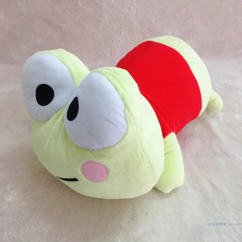 

42cm Sanrio Anime Donuts Cute Keroppi Doll Cute Throw Pillow Children'S Day Gift Doll Keroppi Plush Home Decor Kawaii Toy Gifts