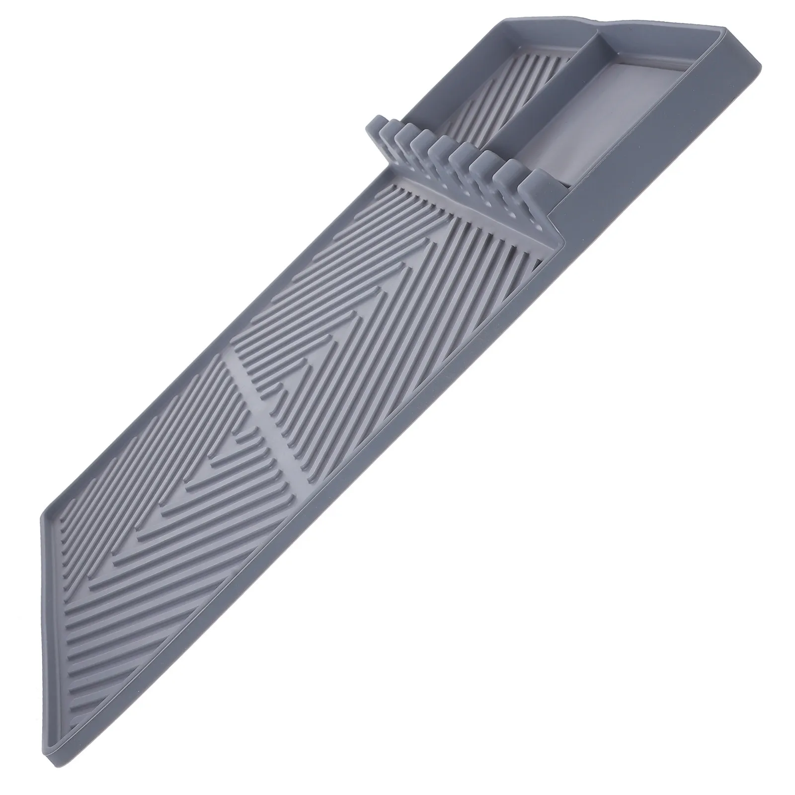 1pc Silicone Grill Mat Multipurpose Heat Resistant Bbq Tool Rest Kitchen Counter Mat Griddle Utensil Pad Outdoor Grilling