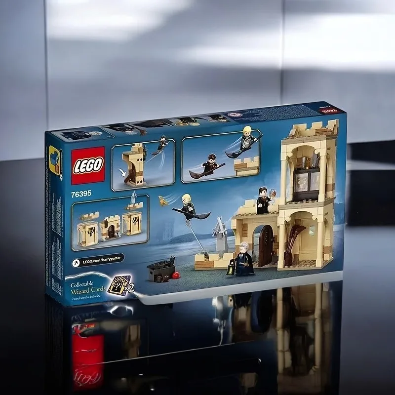 76395 Kits modulares LEGO que as crianças podem construir e reformar para criar seu próprio modelo do Castelo de Hogwarts