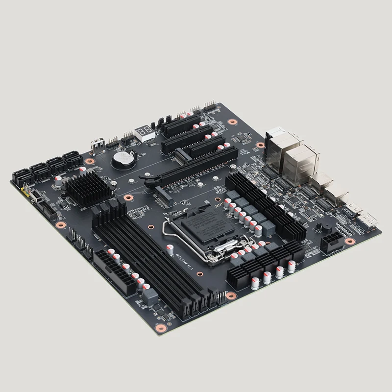 N97/10G N150 NAS DDR5 메인보드 6* SATA3.0 인텔 I226 2.5G 미니 ITX 17x17CM 2* M.2 소프트 라우터 DIY NAS 올인원 썸네일 3