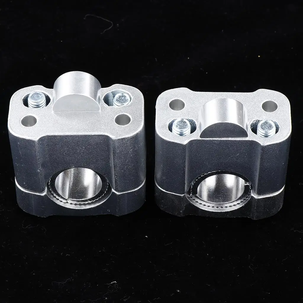 Motorcycle 22mm-28mm Rustproof Handlebar Riser Clamp for Modified Devices