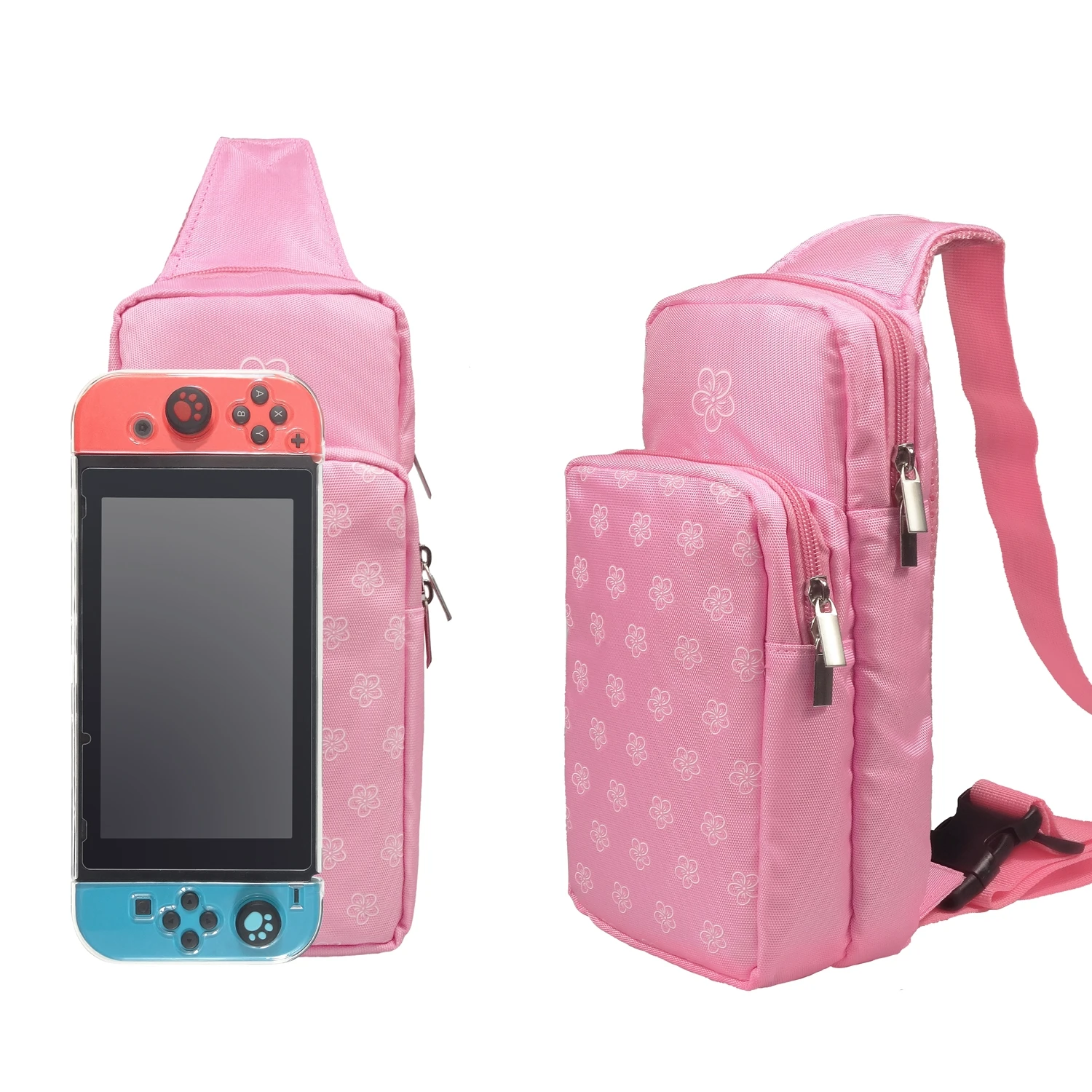 

Travel Bag for Nintendo Switch/OLED/Lite, Shoulder Storage Bag Portable Carrying Backpack for Games Accessories