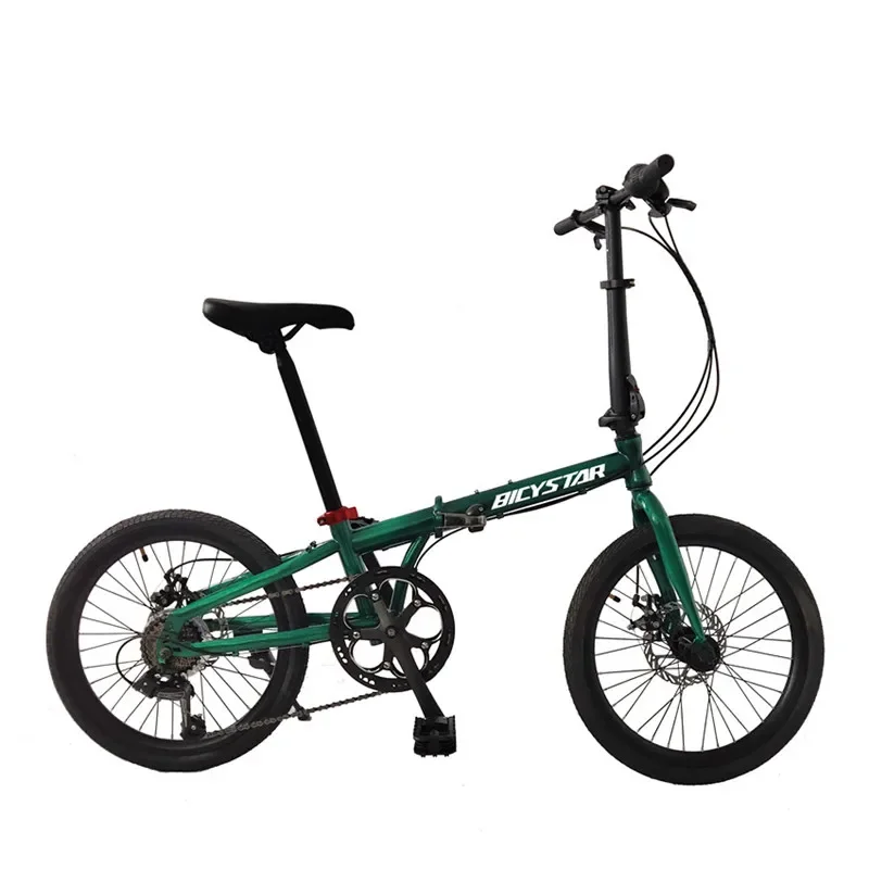 New Design 7 Speed 20 Inch Lightweight Aluminum Java Neo 2 Litepro Full Aluminium 20 Disc Brake Folding Adult Bike