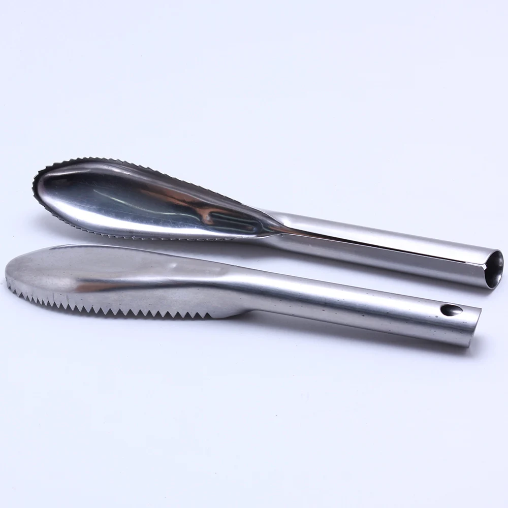 1 piece of stainless steel fish scale scraper, manual fish brush tool, descaling machine, fish scale remover