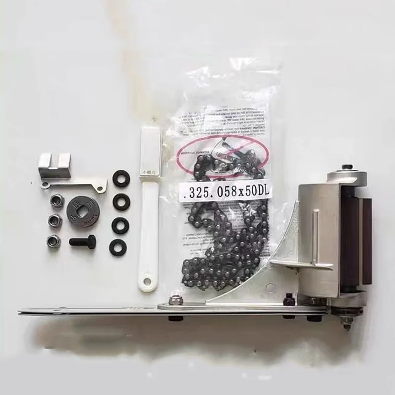 8480 808080 Useful Universal Electric 1 Chain Saw Surface Tree Bark Peeler Machine Alloy Cutter Head Plant Polish