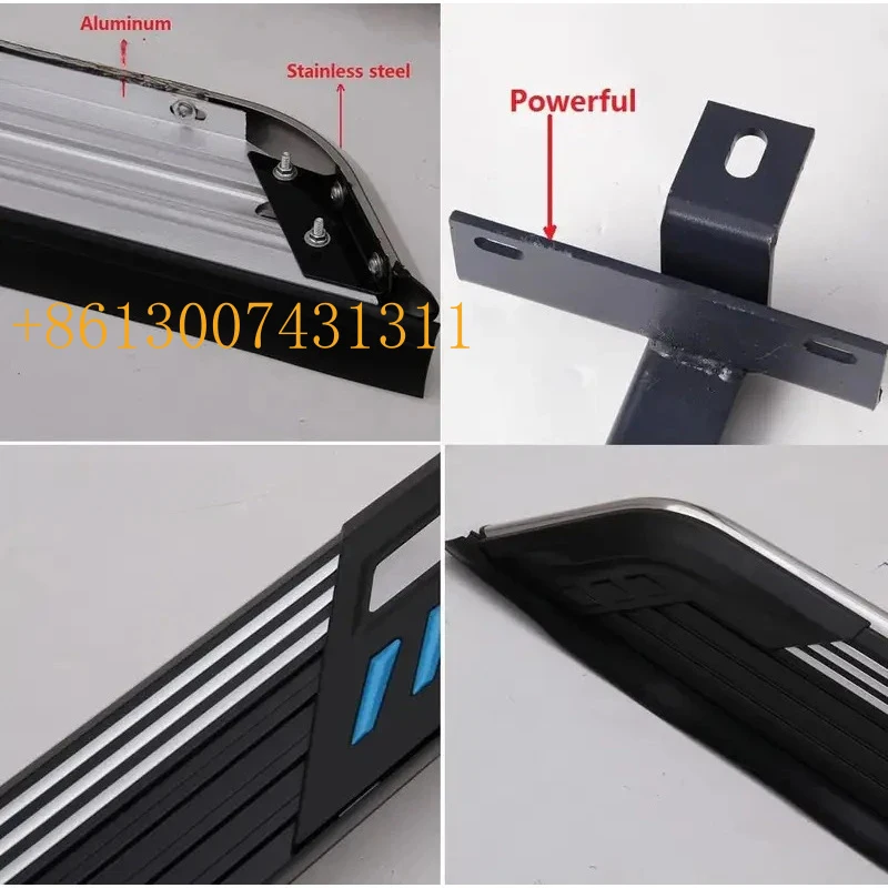 FactoryHeavy Duty 5.5 Stainless Steel Running Boards Side Step Pedals Compatible With 2021-2026 Vehicles