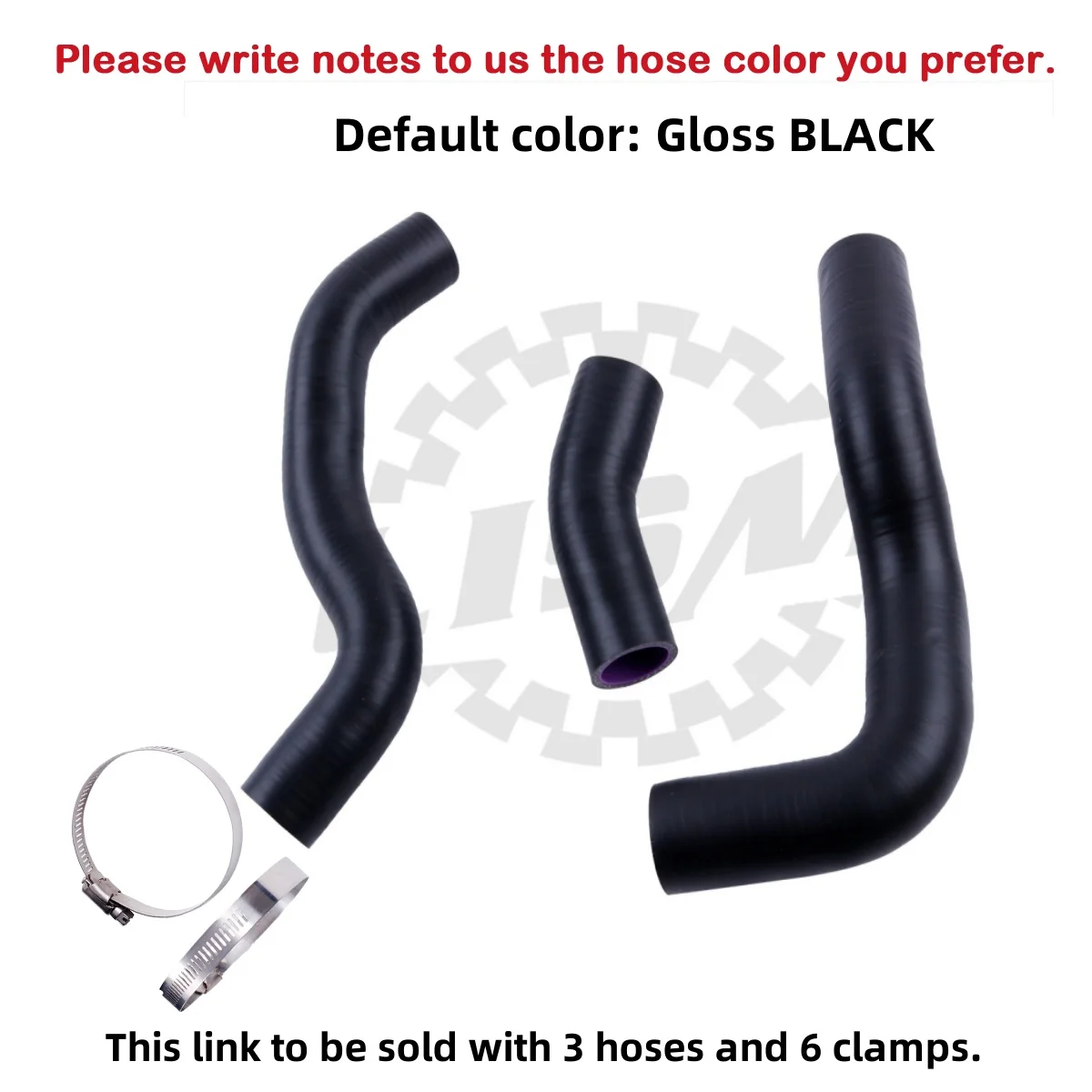 

3PCS 3PLY For Ford Ranger T6 Mazda BT-50 3.2L Silicone Radiator Coolant Hose Kit Diesel 2012-ON Pipe Tube