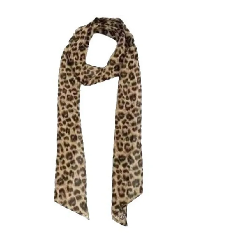 180 سنتيمتر الحلو الشرير الفهد الشريط وشاح تنوعا طبقات حزام الرقبة Y2K الشارع الشهير المختنق وشاح قابل للتعديل الخصر التعادل للسراويل #5