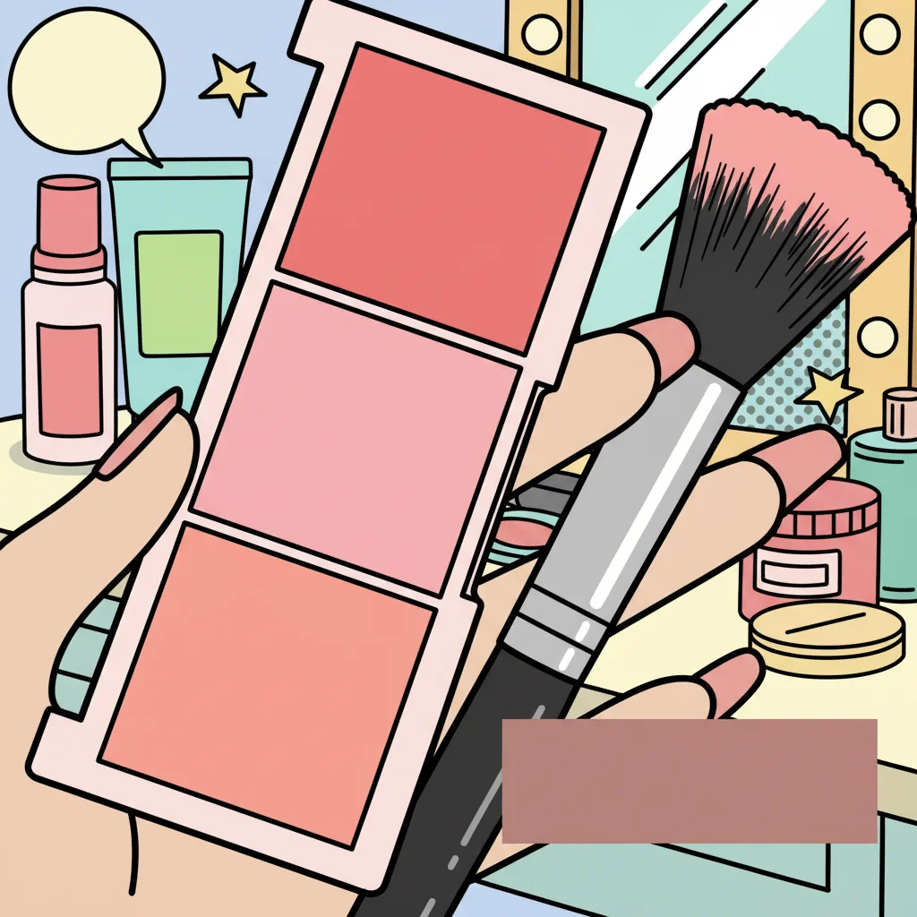 3Colors Peach Blush Palette Matte Powder Cheek Tint Face Blusher Multifunctional Long Lasting Orange Rouge Contour Shadow Makeup