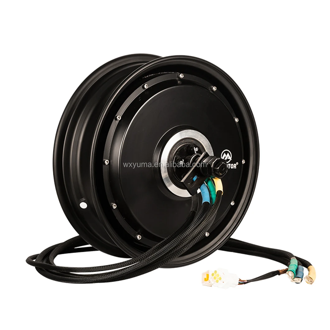 2026 Wholesale 12inch ZX 10KW Powerful Electric Motor for Motorcycle Scooter Moped Performance Parts for YIMOTOR
