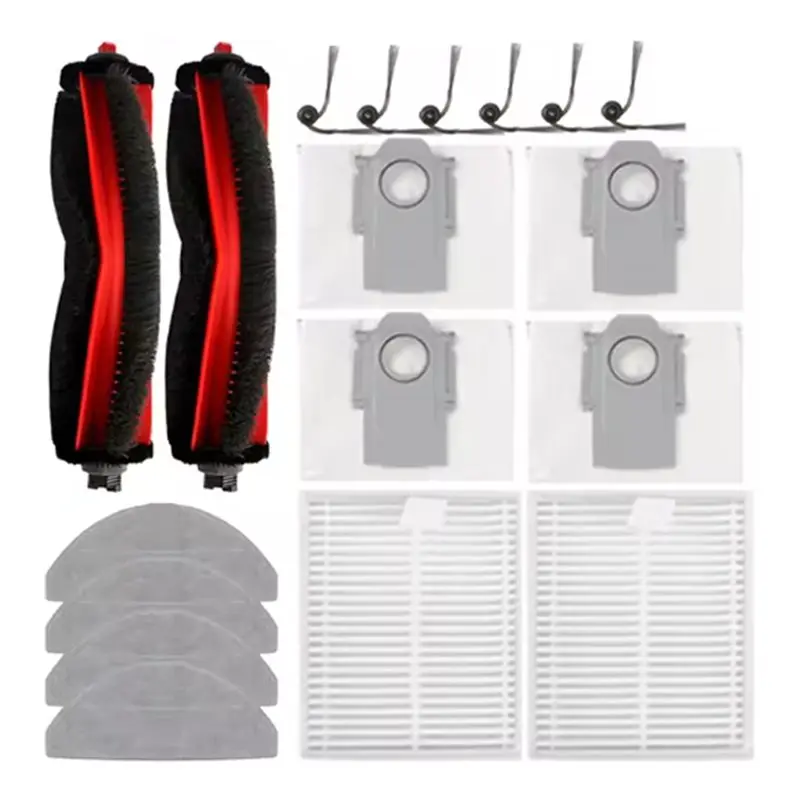 

【TODAY ONLY】Replacement Parts(18PCS) For Roborock Q7 M5+ /Q7 L5+ /Q7 TF+ /Q7T+ Plus- Vacuum Brush Filter, Mop Cloth, Dust Bag