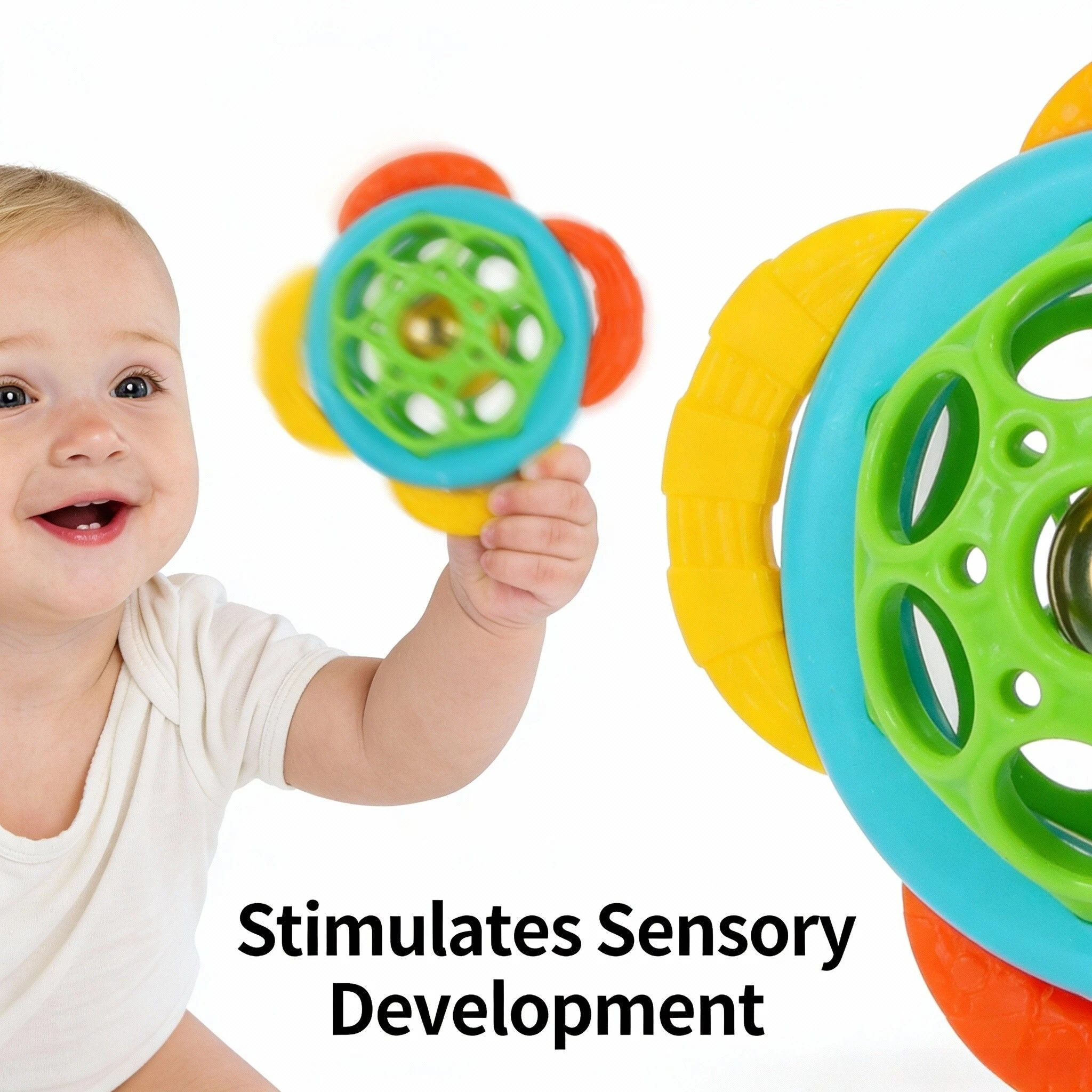 부드러운 아기 잡기 공 딸랑이 벨볼 조기 교육 교육용 감각 장난감 신생아 선물 어린이를위한 무작위 색상