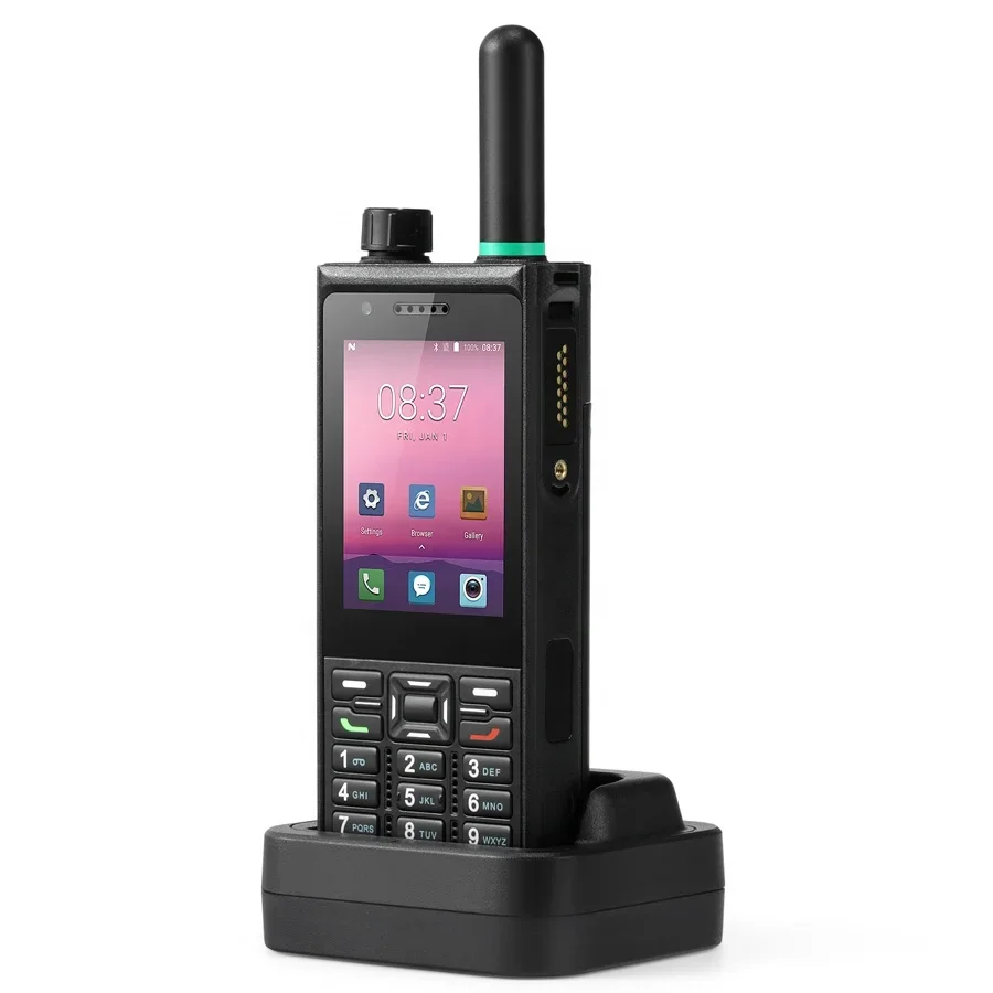 Heavy Duty 2-Way Radios 3680mAh Rechargeable Battery DMR Analog Digital Radio 2-in-1 Woki Toki Android Rugged PDA PTT Handheld