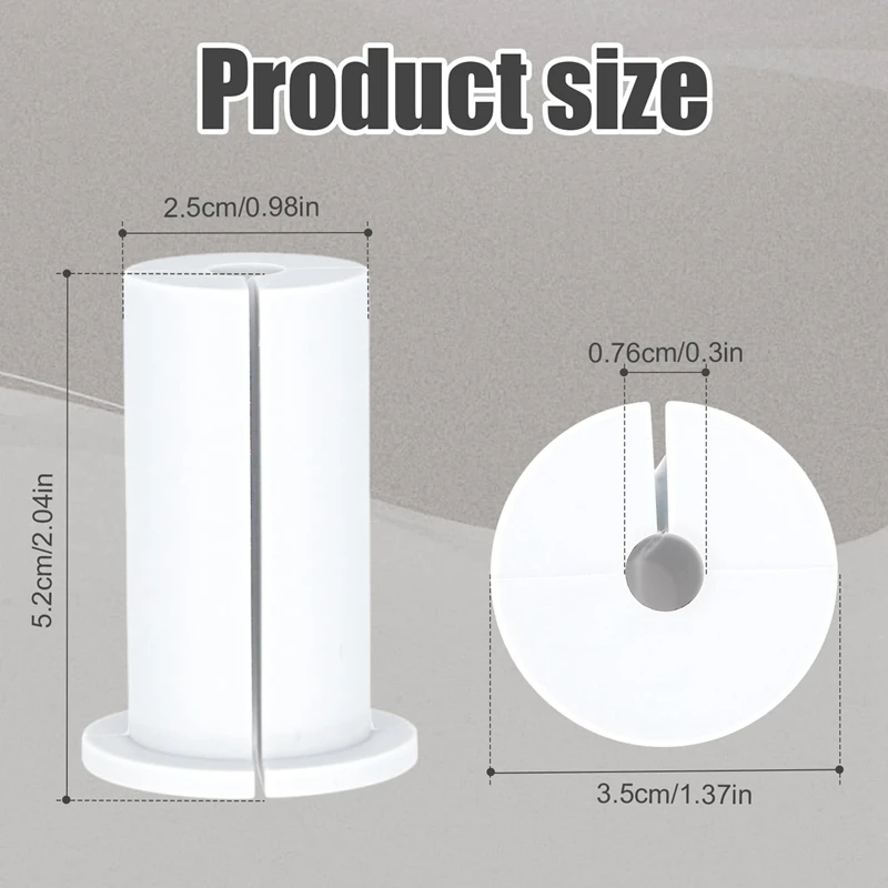 4Pcs Wall Hole Cable Routing Kit For Starlink, Silicone Cable Feed Through Bushings Wall Grommets For 1Inch Cables Cable