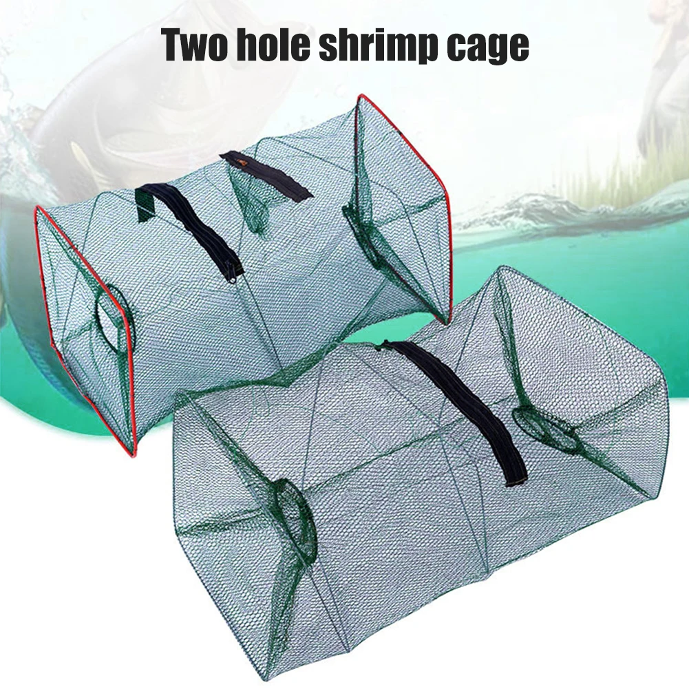 Collapsible Cast Net Fish Cage for Crab Shrimp Catcher Mesh Fine Trap Fishing Tackle for Outdoor Enthusiasts Gifts