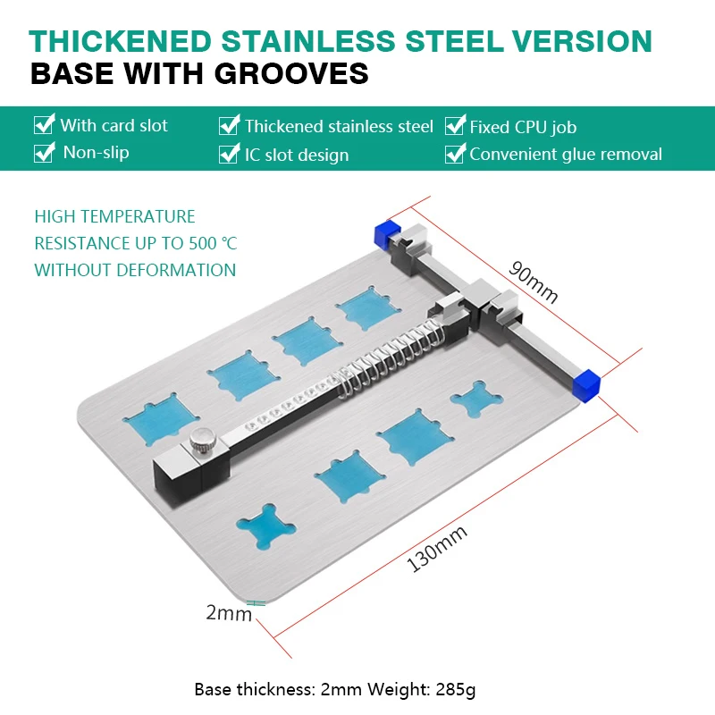 PCB Maintenance Support Platform Stainless Steel Bracket Electronic Maintenance Workbench Portable Cell Phone Repair Tools