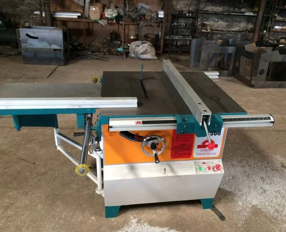 industrial heavy duty sliding circular table saw for woodworking / harvey table saw wood cutting machine