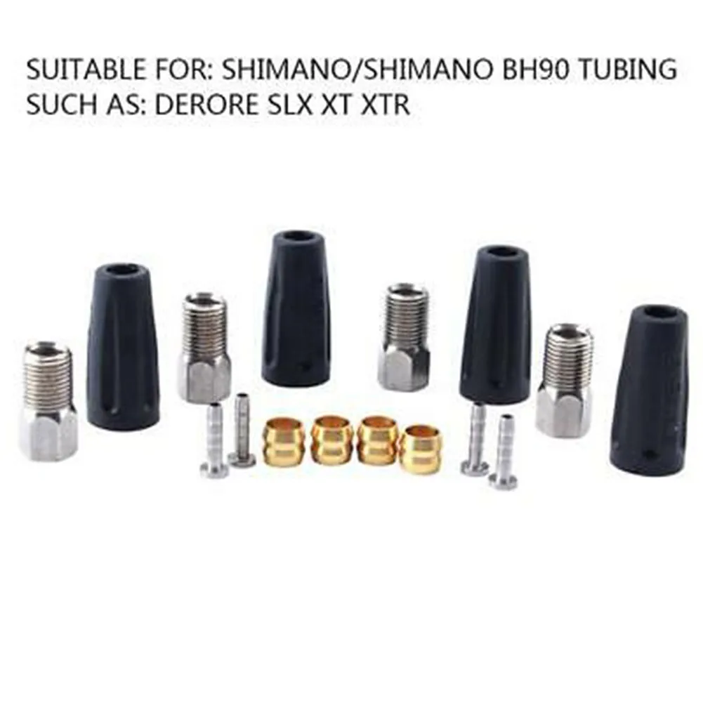 

Bicycle Hydraulic Hose Connector Oil Needles BH90 Bike Disc Brake Insert Set Steel For Deore LX T675 For-Shimano