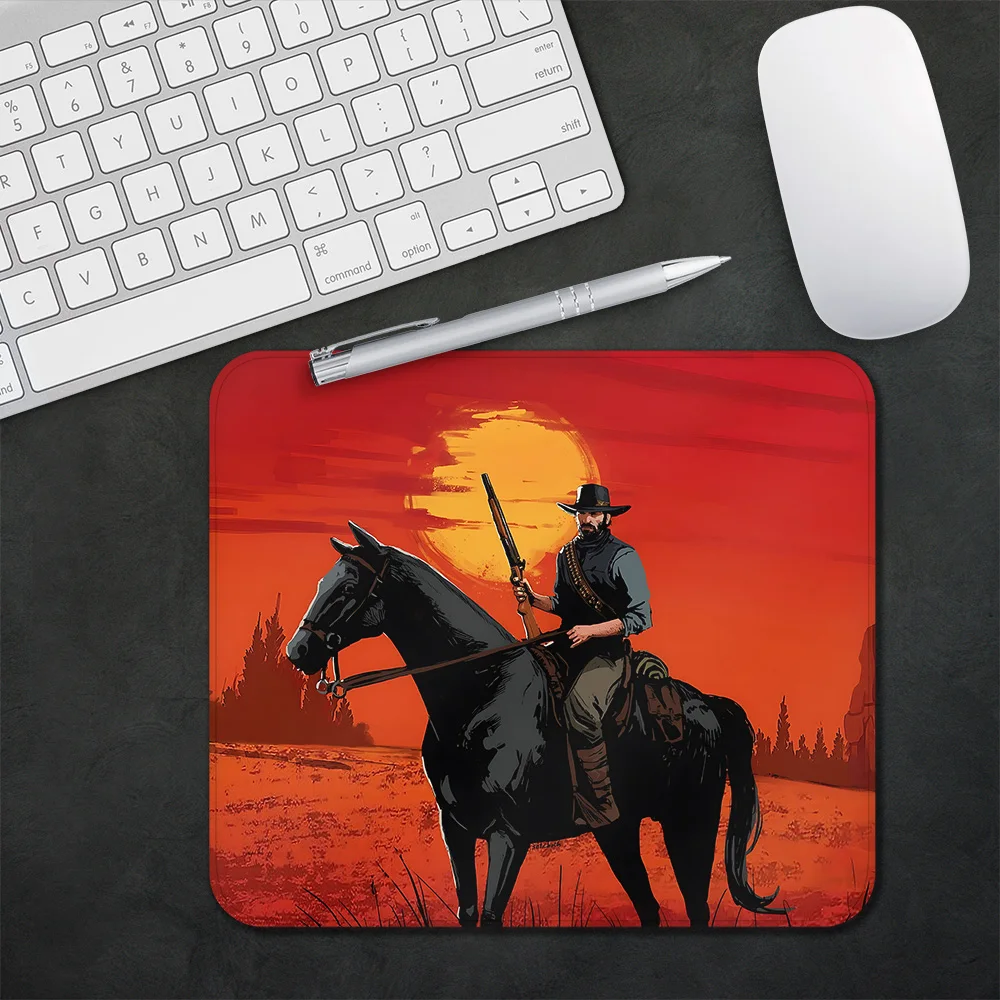 Red Dead Redemption 2 Gaming Mouse Pad XS Small Mousepad For PC Gamer Desktop Decoration Office Mouse Mat Deskmat Rug