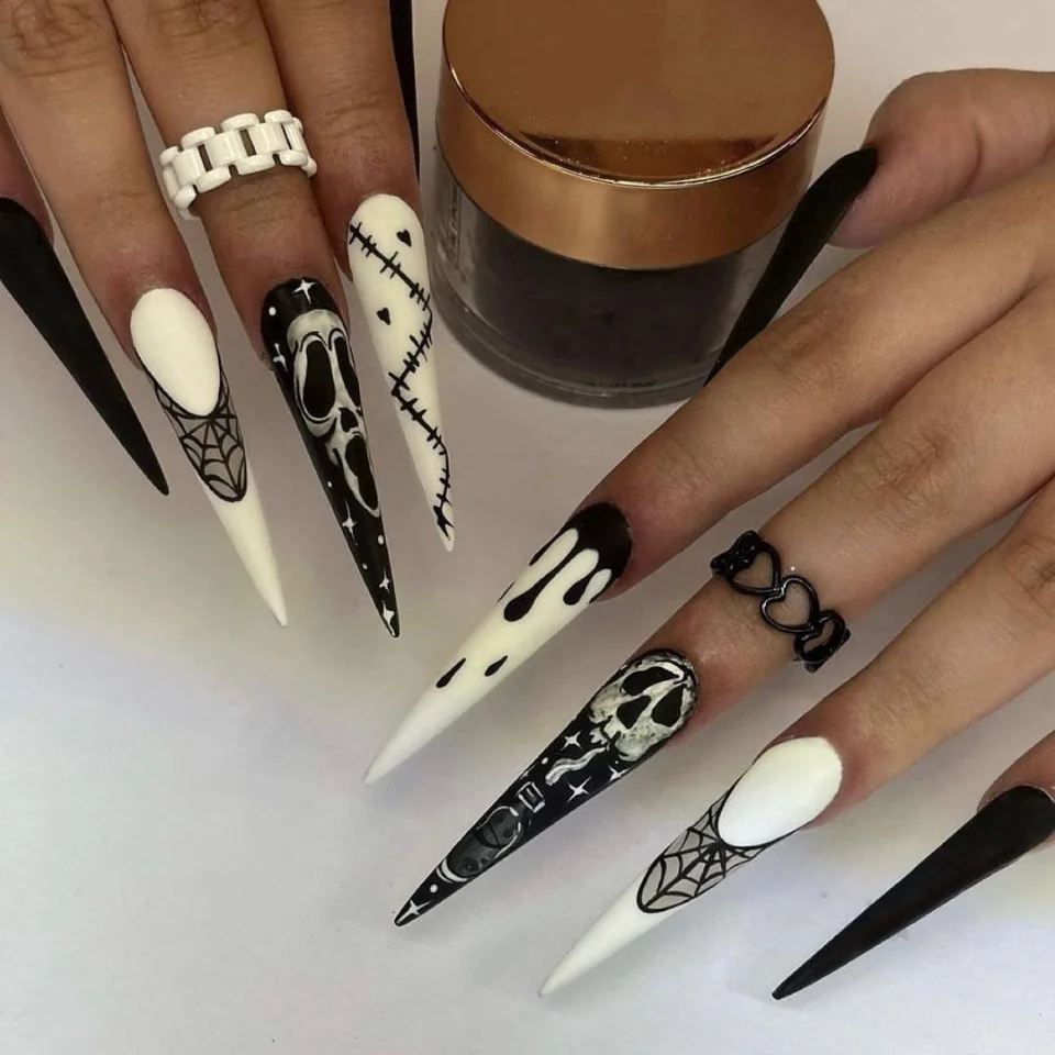 24-шт-длинные-накладные-ногти-на-шпильках-Хэллоуин-кровь-полное-покрытие-многоразовые-миндалевидные-накладные-ногти-набор-готовых-французских-накладных-ногтей