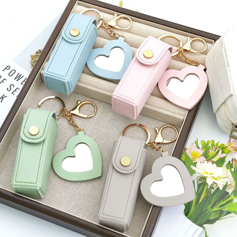 

Fashionable Small Mirror Mouth Red Envelope Keychain Hanging Decoration Small Fragrance Style Coin Wallet Exquisite Gift