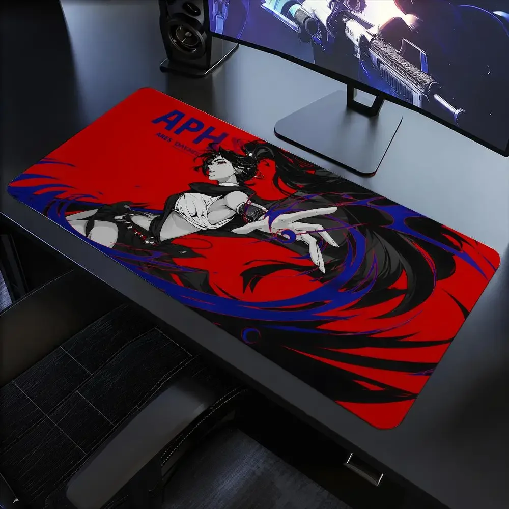 Hot Sale Crescent Care Studio Olympus Series Zeus Hades Poseidon Ares X Mouse Pad Anti-Slip Rubber Base Extended Desk Mat
