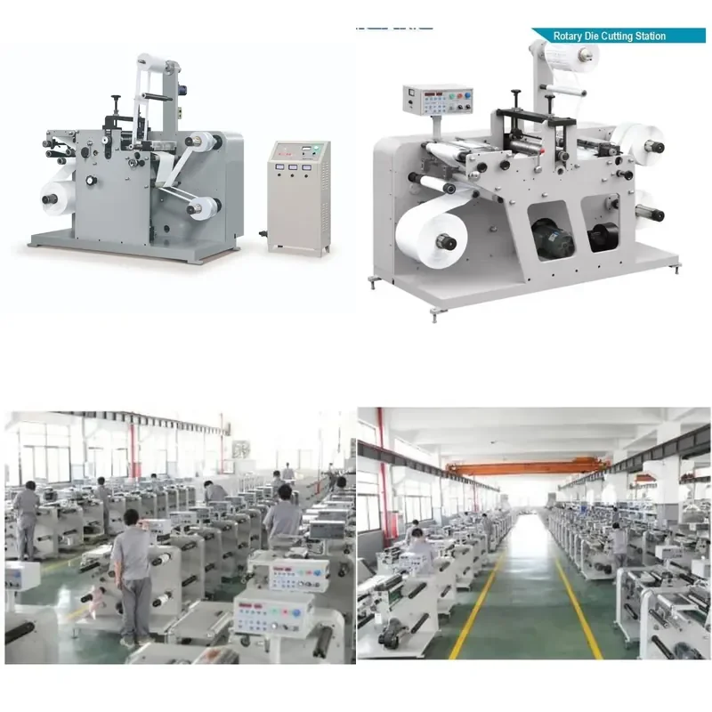Sales Sliter Machinery with Rotary Die Cutting for Blank Label