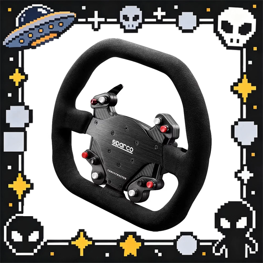 

Симулятор руля THRUSTMASTER SPARCO P310: до 500 000 циклов активации, игровой руль, съемное основание диска