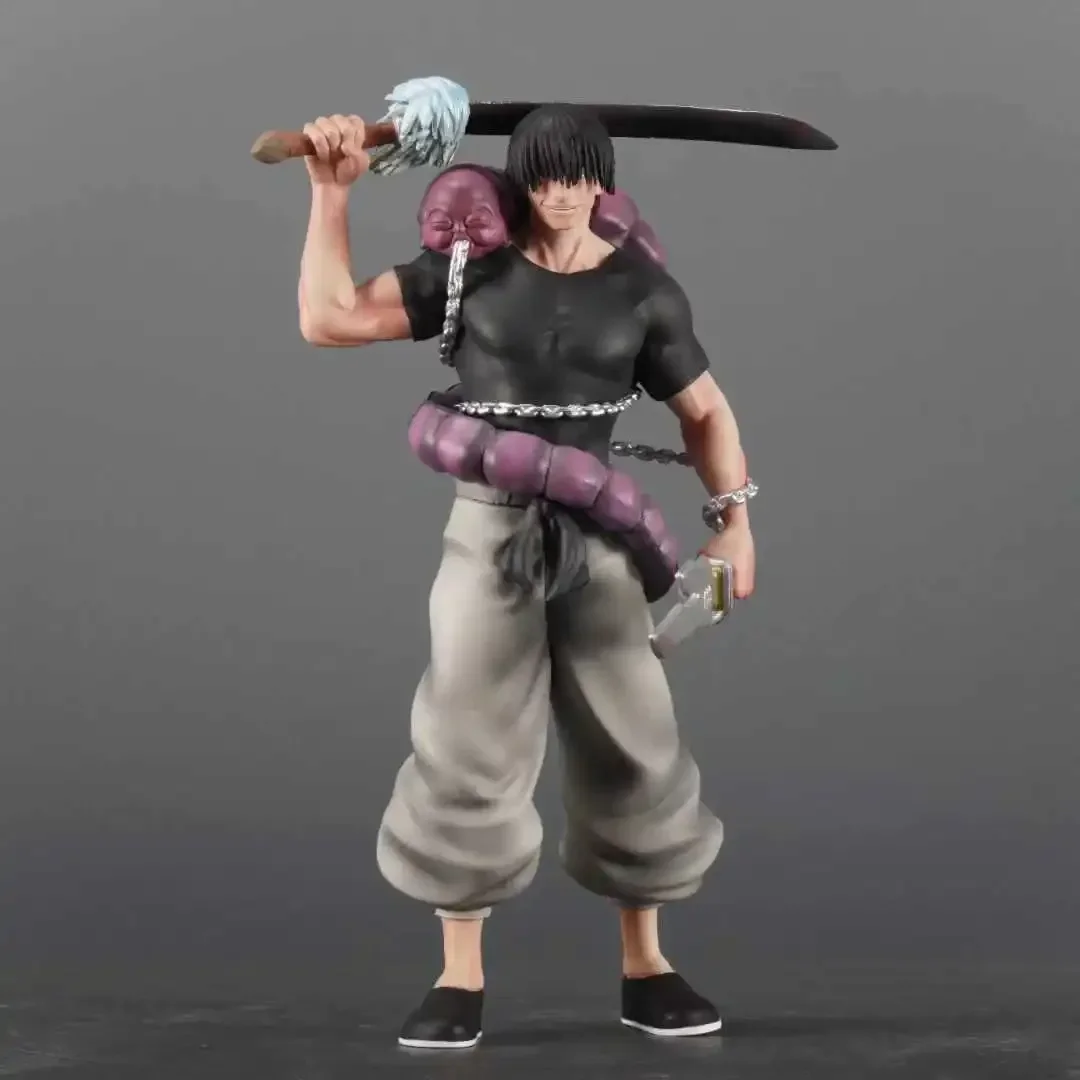 21cm jujutsu kaisen figura de ação modelo estátua toji figura estatueta ornamento em pé coleção boneca brinquedo crianças presente natal