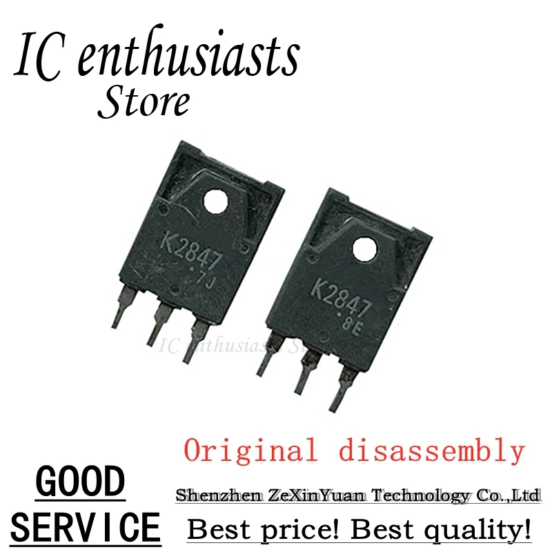 5 قطعة 10 قطعة 2SK2847 K2847 TO-3P التفكيك الأصلي