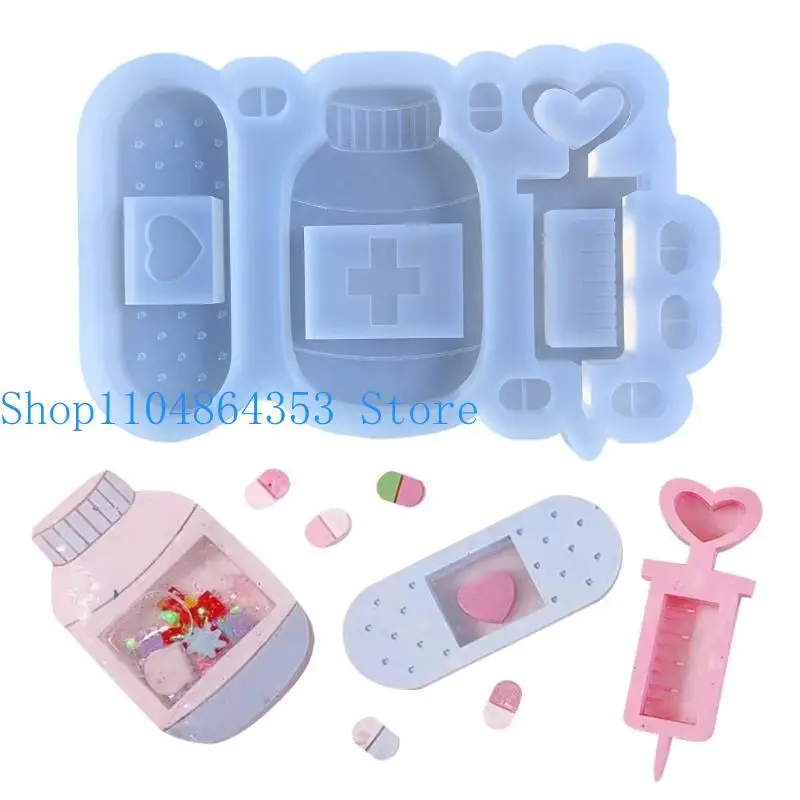 

652F литейная форма для шейкера из смолы, силиконовые формы для эпоксидной смолы, зыбучие пески, формы для шейкера из смолы