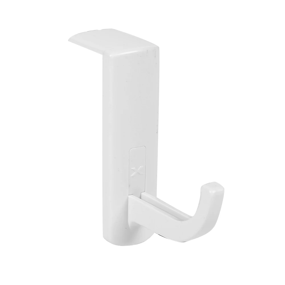 Universal Headphone Holder Adhesive Wall Mount Headphone Hanger PC Monitor Earphone Display Stand Hook for Home Office