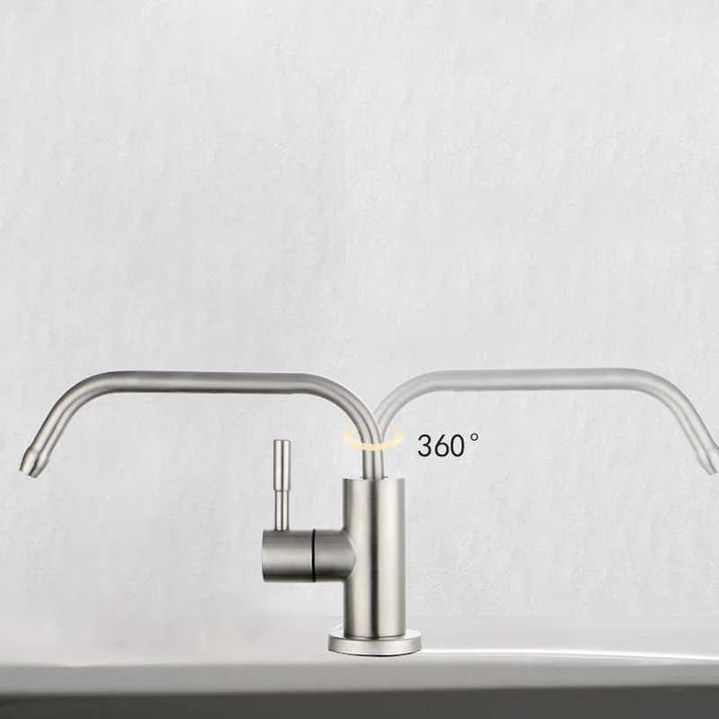 Water Filter Faucet Lead-Free Purifier Filtered Faucet Fits Reverse Osmosis Units or Water Filtration System Kitchen RO Faucet