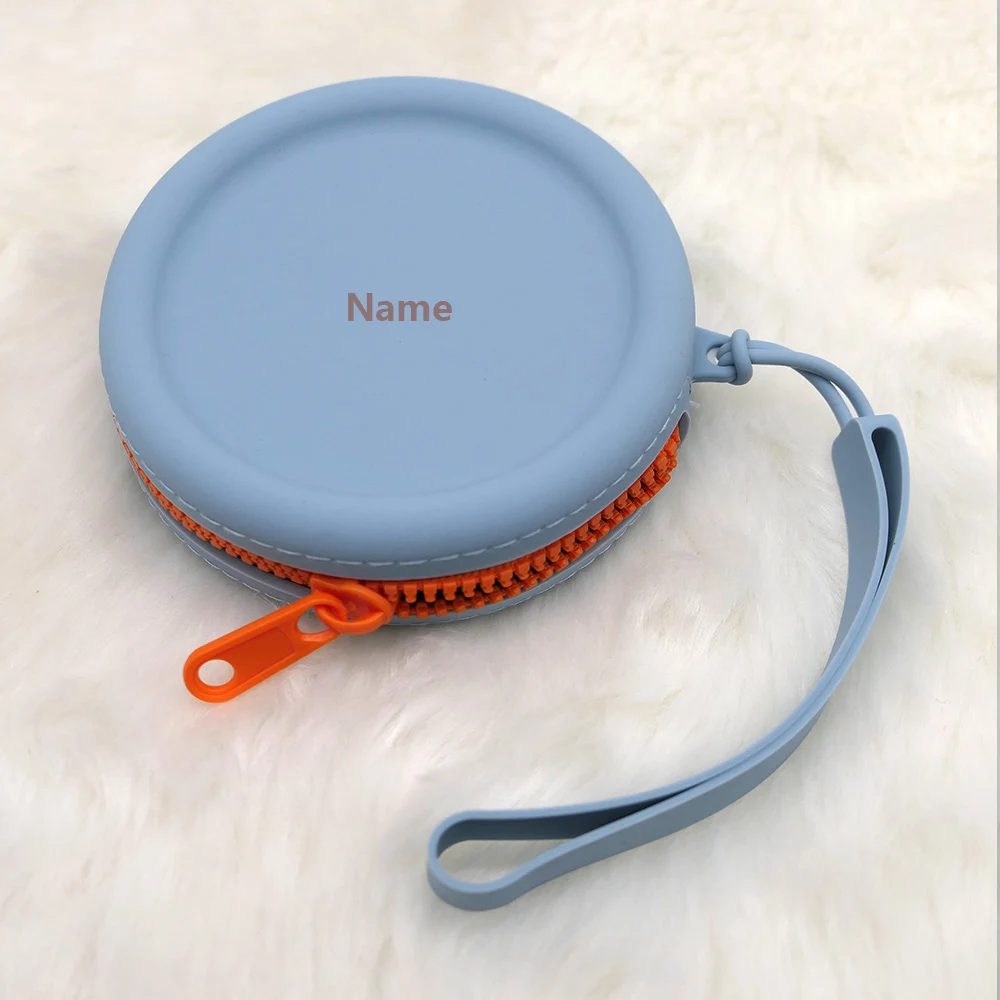 Free Name Engraving Storage Pouch Pacifier Case Custom Name Engraving Unisex Gift