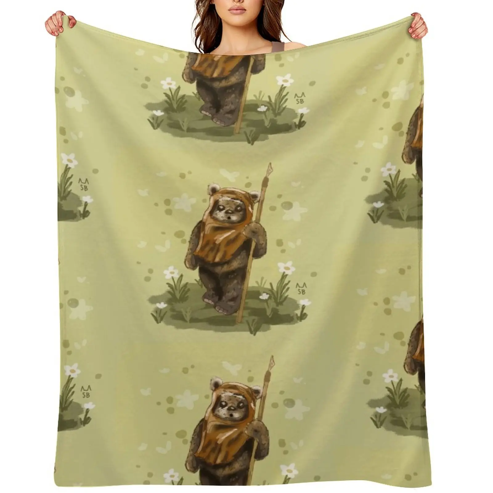 Adorable Ewok Throw…